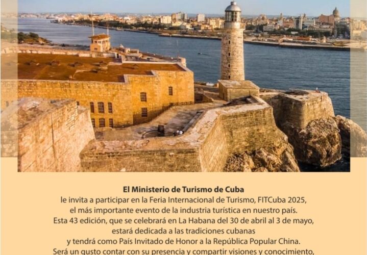 FITCuba se llevar?? a cabo del 30 de abril al 3 de mayo
